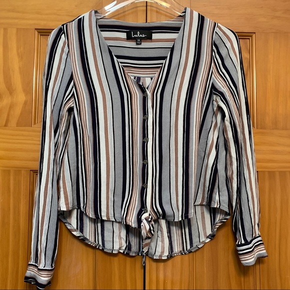 Lulus Tops - Lulu’s Striped Top Size XS